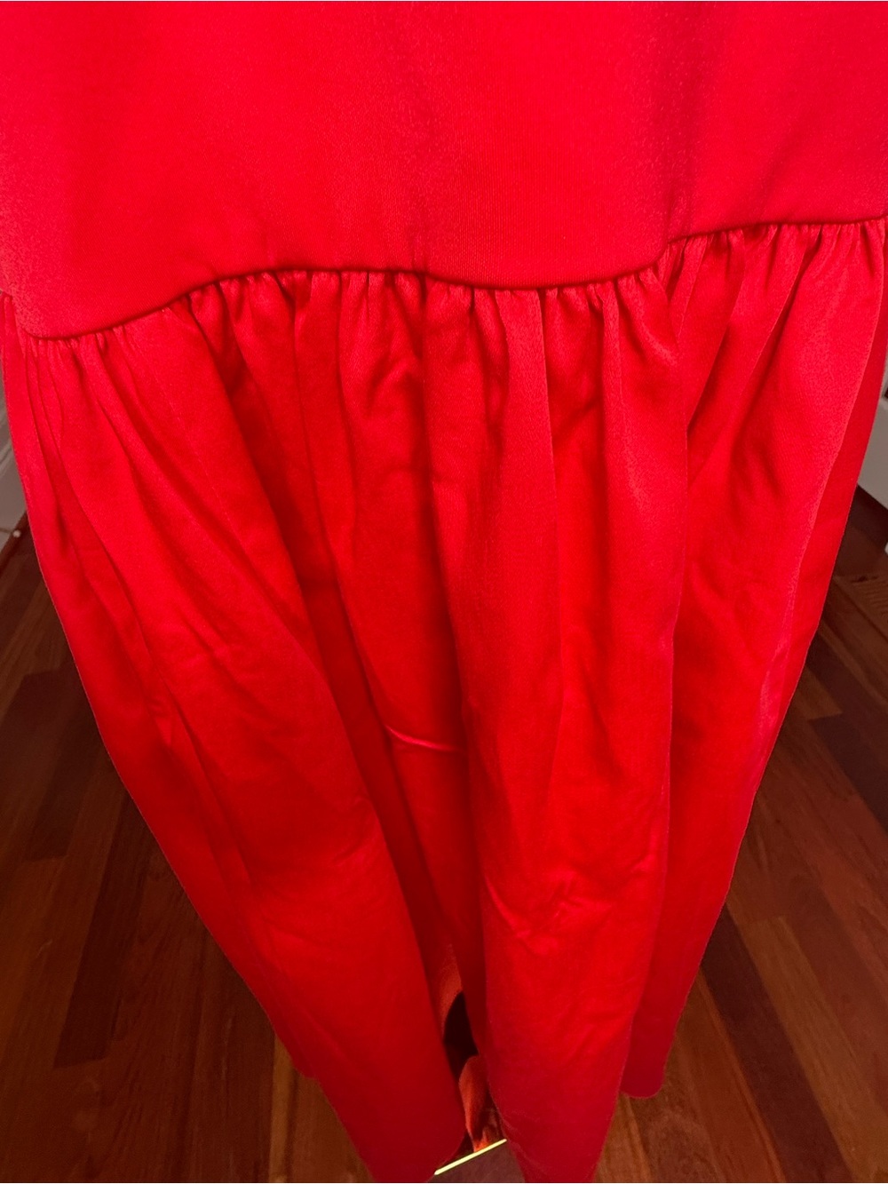 Alice + Olivia Oriana Strapless Drop Waist Maxi Dress With Hidden Pockets NWT 12 - Picture 6 of 12